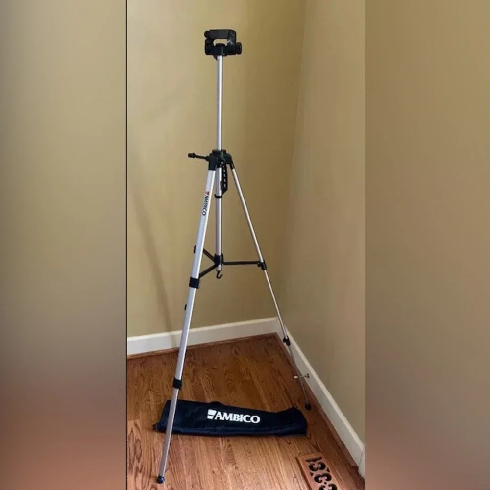 Ambico 66 inch Video Camcorder & Photo Tripod